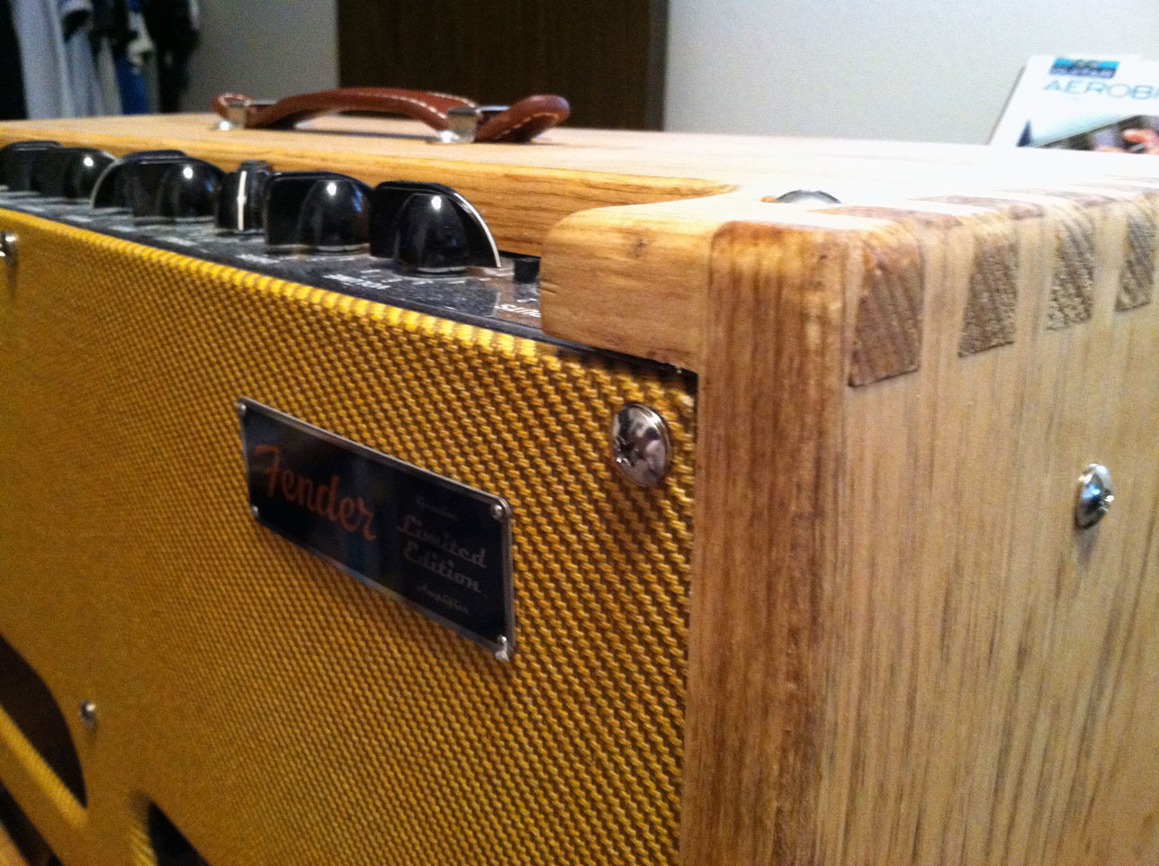 amp at an angle